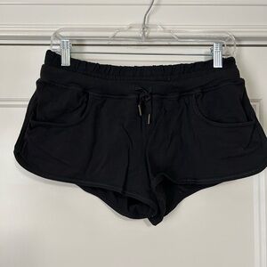 Lululemon rare black shorts. Size 8